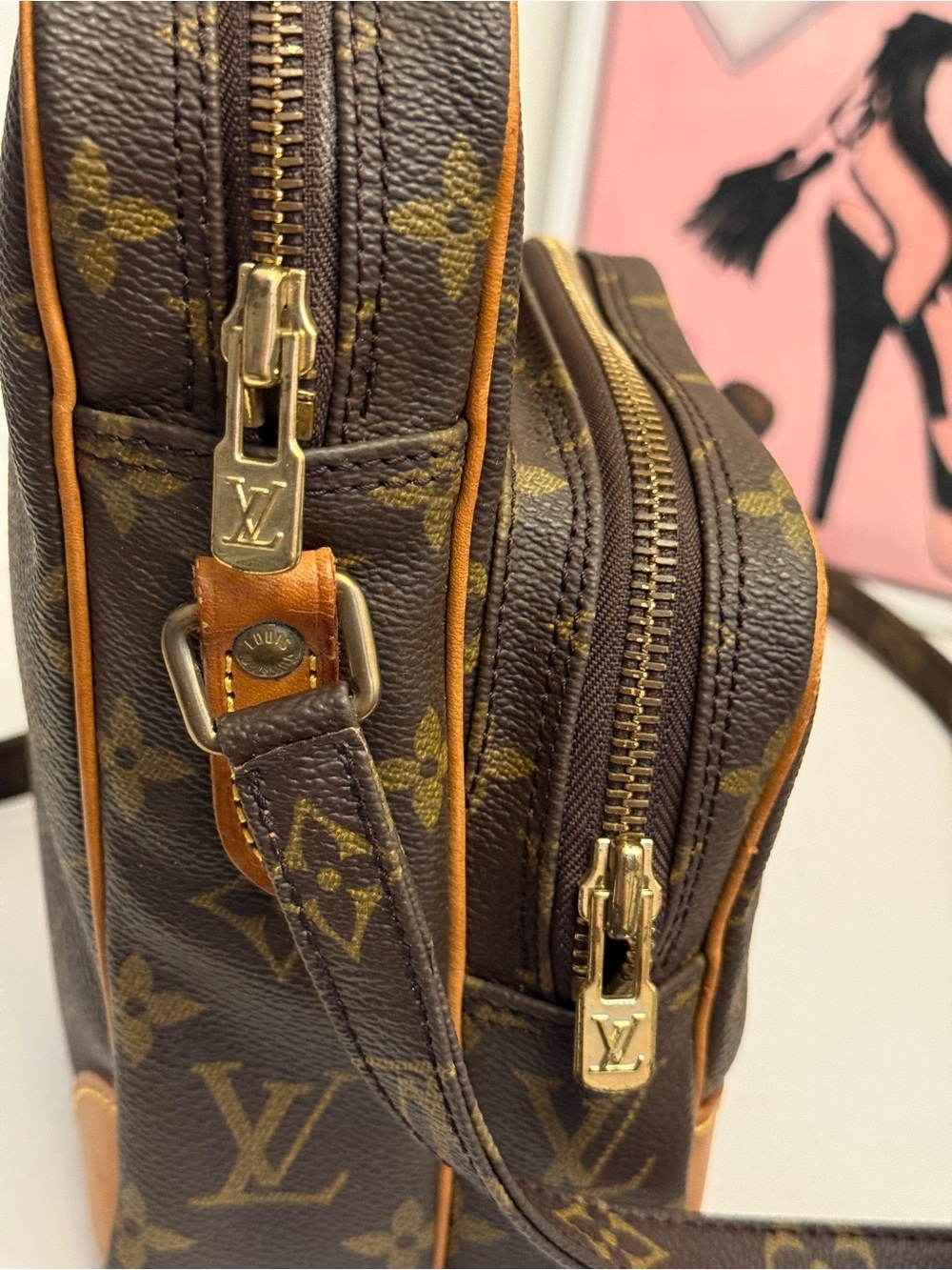 Louis Vuitton Amazone Monogram Crossbody bag 🌟 - Picture 7 of 17